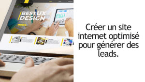 créer un site internet pour générer des leads